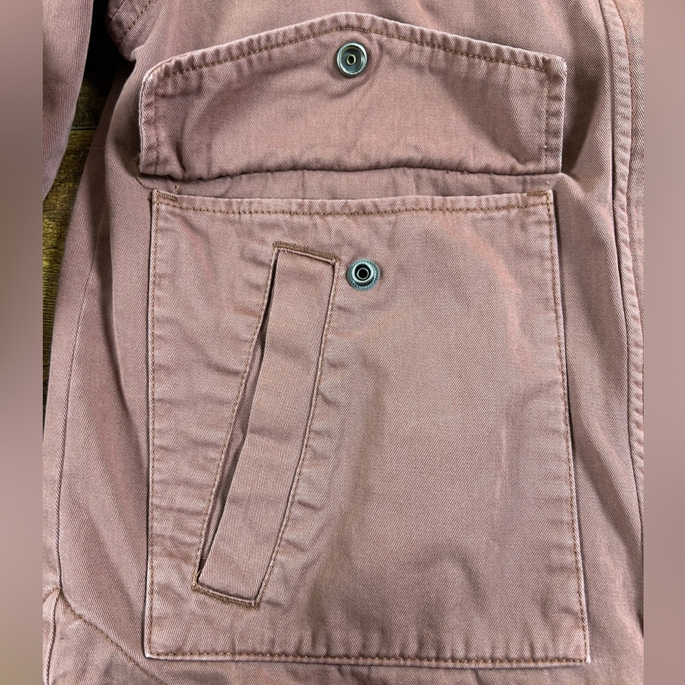 PISTOLA Utility Shacket Jacket Spice‎ Rust/Brown Red Oversized Minimalist XS - Picture 6 of 15